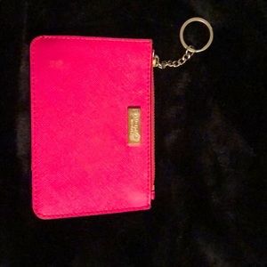 Kate Spade Hot Pink Keychain Wallet